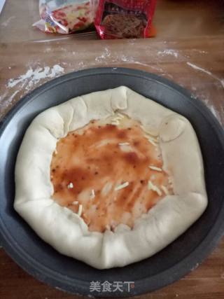 自制零食＃芝心批萨的做法步骤：6