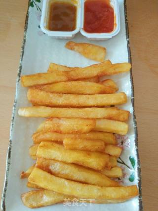 自制薯条????的做法步骤：5