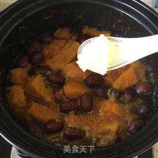 红枣南瓜汤的做法步骤：4