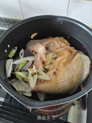 凉拌鸡的做法步骤：2