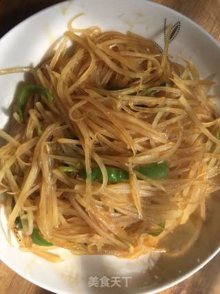 酸辣土豆丝的做法步骤：7
