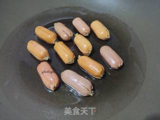 章鱼香肠的做法步骤：3