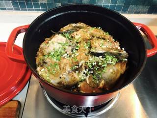 铁锅鱼头的做法步骤：3