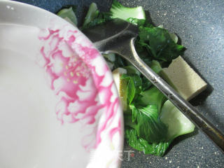 冻豆腐烧青菜的做法步骤：5