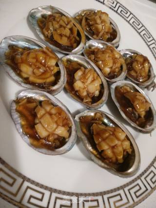 浇汁鲍鱼的做法步骤：17