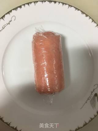 火龙果毛巾卷的做法步骤：16