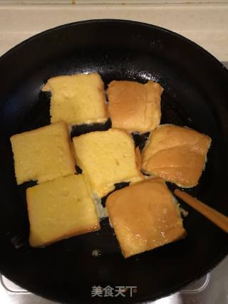 蛋香面包片的做法步骤：5