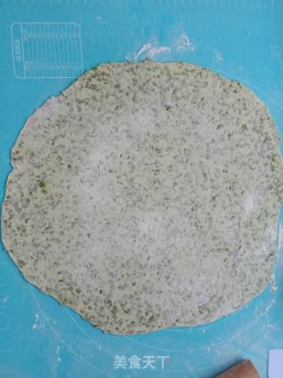 酸辣韭菜面片的做法步骤：10