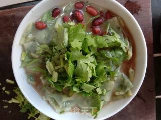 酸辣韭菜面片的做法步骤：15