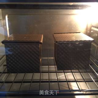 南瓜紫薯吐司的做法步骤：9