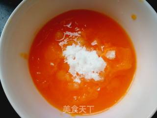 炸柿团子的做法步骤：3