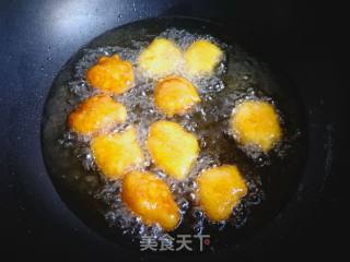 炸柿团子的做法步骤：8