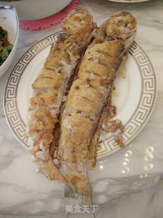 香煎马头鱼的做法步骤：1
