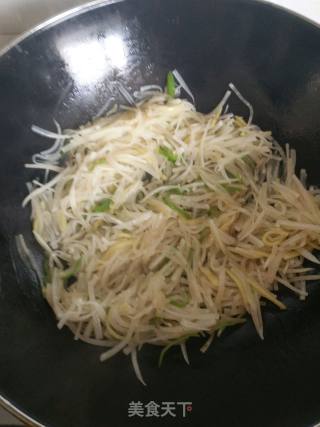 素炒萝卜丝的做法步骤：5