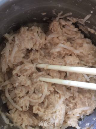萝卜丝饼的做法步骤：5