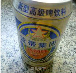 菠萝啤中翅的做法步骤：2