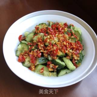 酸辣开胃的拍黄瓜的做法步骤：9