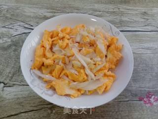 大葱炒鸡蛋的做法步骤：9