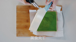 抹茶生巧克力【初味日记】的做法步骤：7