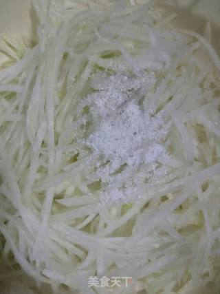 糖醋苤蓝的做法步骤：4