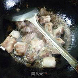 鳗鲞烧排骨的做法步骤：7