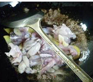 鲜虾牛蛙的做法步骤：7