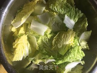 醋溜娃娃菜的做法步骤：2