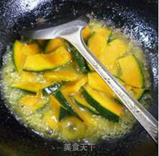 香菇炒日本南瓜的做法步骤：7