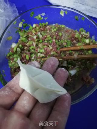 芹菜瘦肉水饺的做法步骤：3