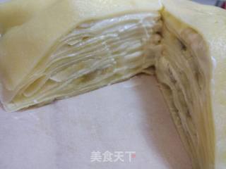 香蕉千层蛋糕的做法步骤：14