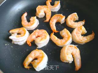 海鲜滑蛋炒河的做法步骤：8