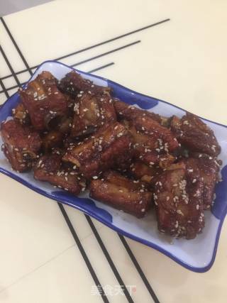 糖醋排骨的做法步骤：10