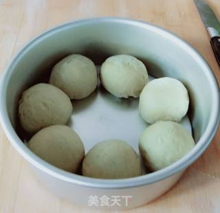 绿茶粉面包的做法步骤：6