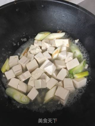 大葱烧豆腐的做法步骤：5