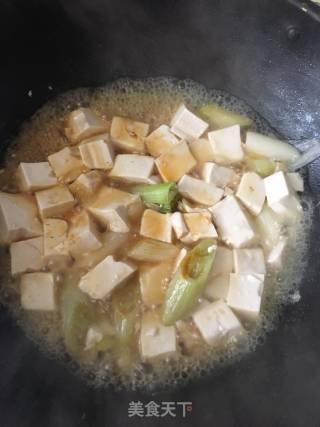 大葱烧豆腐的做法步骤：6