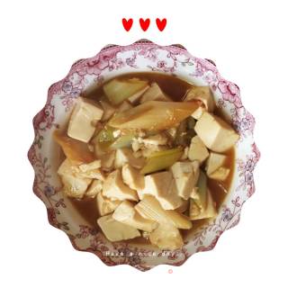 大葱烧豆腐的做法步骤：7