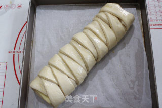 蛋糕夹心面包的做法步骤：12