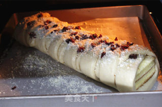 蛋糕夹心面包的做法步骤：14