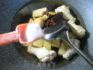 老豆腐烧鸡翅根的做法步骤：9