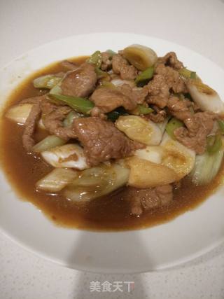 大葱炒肉的做法步骤：13