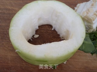 冬瓜烧杏鲍菇的做法步骤：1