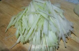 醋溜苤蓝的做法步骤：3