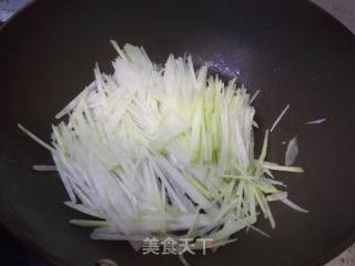 醋溜苤蓝的做法步骤：7