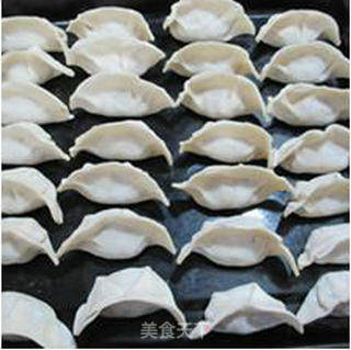香菇鸡肉馅饺子的做法步骤：12