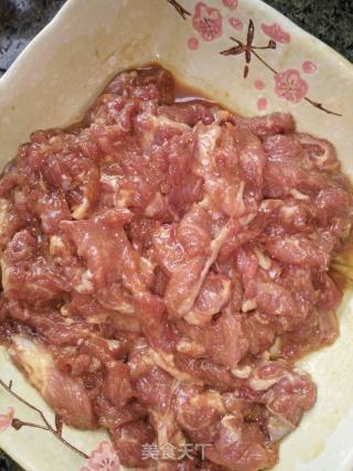 小炒牛肉的做法步骤：4