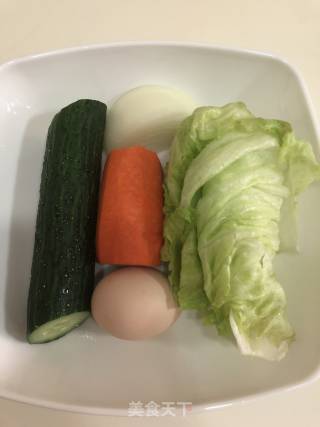 轻食沙拉的做法步骤：1