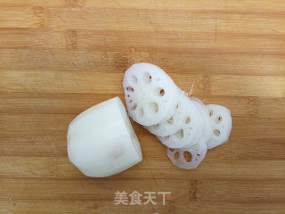 酸甜藕片的做法步骤：2