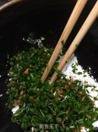 野葱蛋饼的做法步骤：6