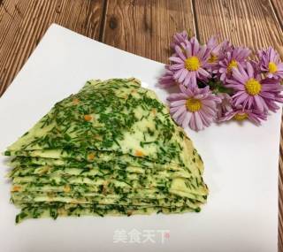 野葱蛋饼的做法步骤：20