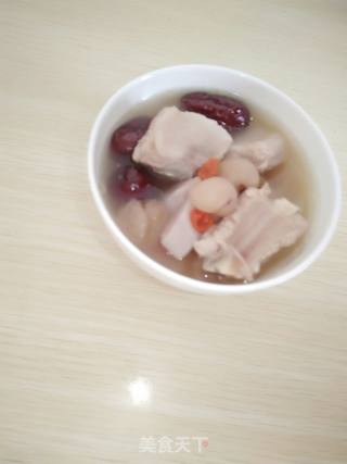 排骨桂圆红枣芋头汤的做法步骤：6